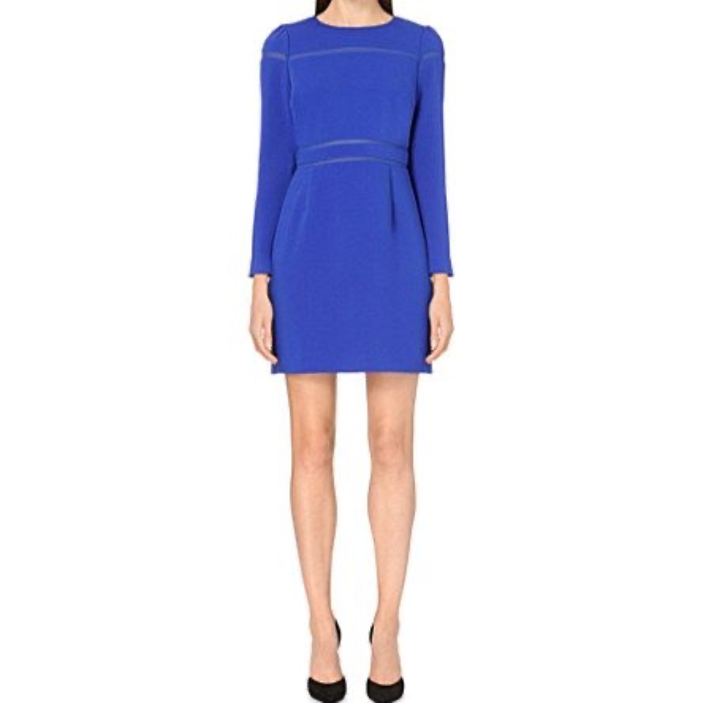 Reiss  - Gigi Long Sleeve Sheath Dress. Like New!!